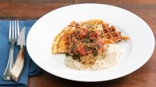 S4 E2: Chicken and Waffles Gone Greek