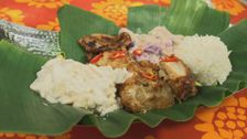 S3 E7: Sop Sop, Sabee Domboi, Marinated Fried Fish with battered banana