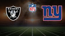 Las Vegas Raiders vs New York Giants