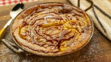 S4 E8: Pear Clafoutis With Salted Caramel Sauce