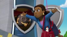 S6 E24: Mighty Pups, Charged Up: Pups Stop a Big Bad Bot; Mighty Pups, Charged Up: Mighty Pups Versus the Dome