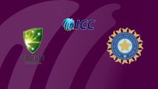 1st ODI: Australia vs. India