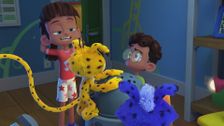 S1 E9: Party Party / Mica's Robot