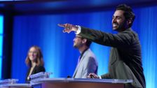 S1 E6: Quarterfinal #5: Troian Bellisario, Wil Wheaton and Hasan Minhaj