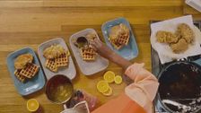 S2 E10: Duck Schnitzel with Sweet Potato Waffles