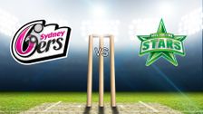Sydney Sixers vs Melbourne Stars