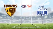 S2025 E121: Hawthorn Hawks vs North Melbourne Kangaroos