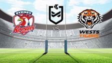 Sydney Roosters vs Wests Tigers