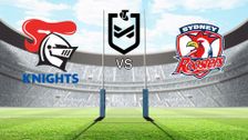 Newcastle Knights vs Sydney Roosters