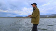 S1 E2: Snowy Swimbait Trout & Twin Crater Lakes