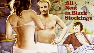 All Neat in Black Stockings